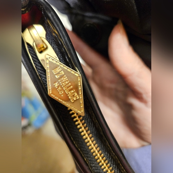 MZ Wallace Jane Bedford black handbag purse shoulderbag & wristlet wallet - Picture 3 of 13